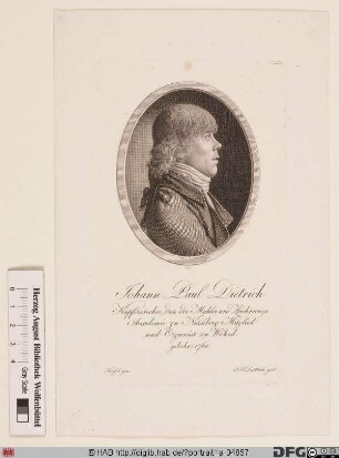 Bildnis Johann Paul Dietrich