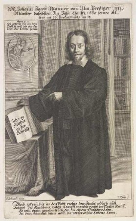 Bildnis des Johann Jacob Manner