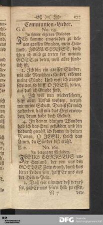 Communion-Lieder.