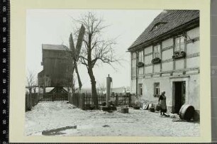 Heyda, Johnsche Windmühle und Gehöft