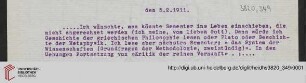 Heid. Hs. 3820,349: Brief von Emil Lask an Heinrich Rickert