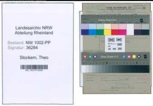 Entnazifizierung Theo Stockem , geb. 19.03.1910 (Arbeiter)