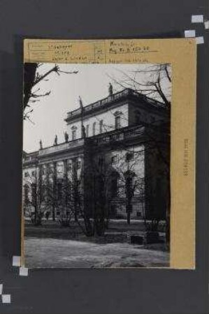 Staatsoper. Berlin, Mitte, Unter den Linden/Bebelplatz