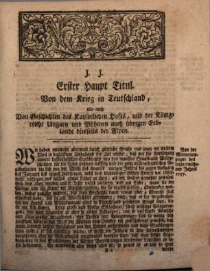 Frankfurter Meß-Relation, das ist: halbjährliche Erzehlungen der neuesten Staats - und Welt-Geschichten. 1757/58 (1758)