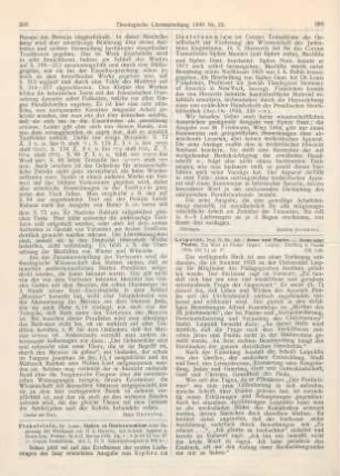 395-396 [Rezension] Siphre ad Deuteronomium