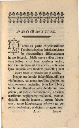 Diss. inaug. med. de rheumatismo