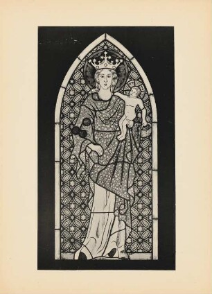 Kirchenfenster: Ansicht (aus: Drucke von Seminararbeiten der Königlich Technischen Hochschule Berlin, Bd. III)