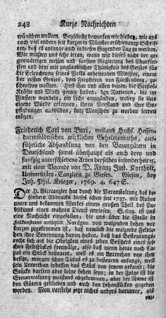 Ausführliche Abhandlung von den Bauergütern in Deutschland.