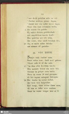 28. Von Zorne