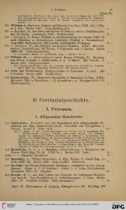 B. Provinzialgeschichte (Nr. 315 - 1096)