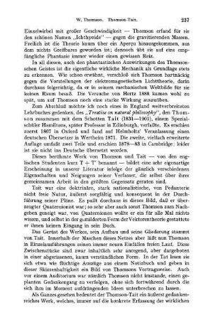 Anhang: Thompson-Taits' "Treatise".