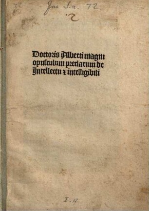 De intellectu et intelligibili