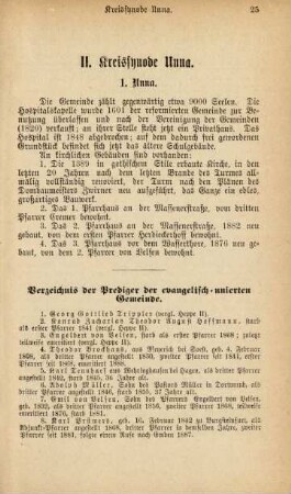 II. Kreissynode Unna