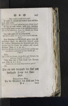 [Die ein und vierzigste ... - acht und siebenzigste ...]