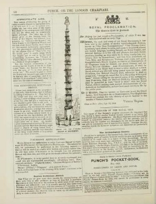 Design for the D'Israeli column at Shrewsbury