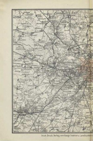 Karte: Berlin und Umgebung