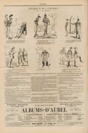 Croquis militaires. Par A. Humbert