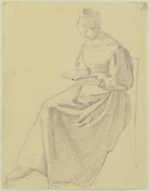 Lesendes Mädchen
