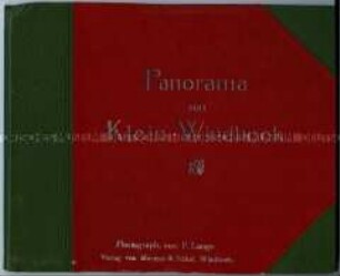 Gebundenes Leporello mit Panoramaansicht von Klein-Windhoek