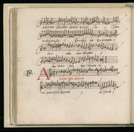19. Advenit ignis divinus