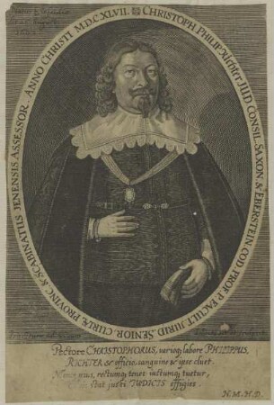 Bildnis des Christoph Philip Richter