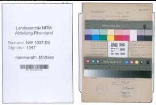 Entnazifizierung Mathias Hammerath , geb. 20.04.1898 (Kanalmeister)
