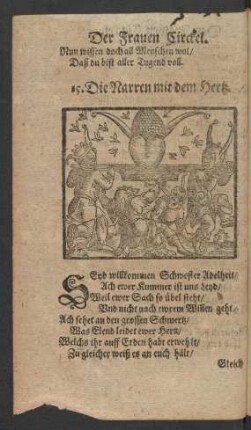[Die Narren mit dem Hertz.]