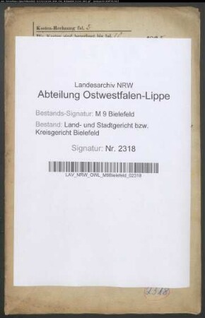 Sonstige: Kuhlo, Carl Philipp; Ehepartner: Kuhlo, Catherine Agnes, geb. Zumwinkel: