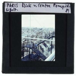 Paris, Centre Georges-Pompidou,Paris, Eiffelturm