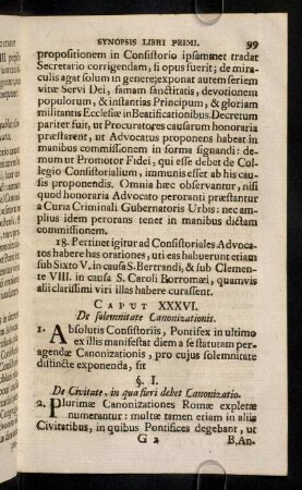 99-113, Caput XXXVI