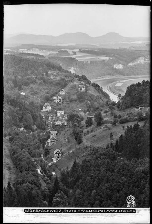 Rathen an der Elbe mit Amselgrund