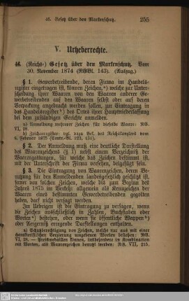 V. Urheberrechte