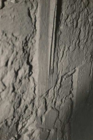 Wechselburg. Stiftskirche. Langhaus. Spätgotischer Rippenfänger an der nördlichen Mittelschiffswand