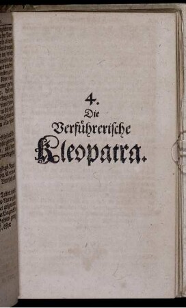 4. Die Verführerische Kleopatra