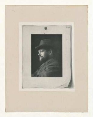 Selbstbildnis Heinrich Zille