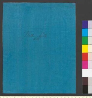 Brief von Goethe, Walther Wolfgang von an Goethe, Johann Wolfgang von