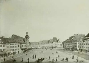 Der Obermarkt zu Freiberg