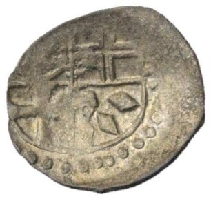 Münze, Pfennig (einseitig), Pfennig (Schüsselpfennig), 1599 - 1623