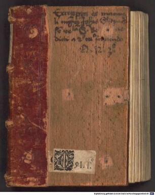 Johannis Slitpacher Manuale super regulam S. Benedicti - BSB Clm 18973