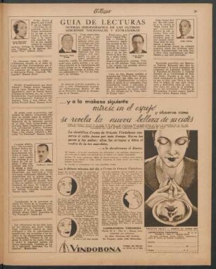 Guía de lecturas : Noticia bibliográfica de las últimas ediciones nacionales y extranjeras
