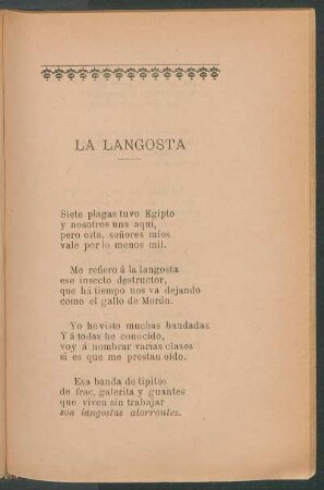 La langosta