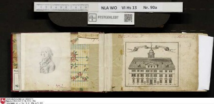 Stammbuch des Ernst Philipp Ludwig Zellmann (1763-1795) aus
                           Braunschweig