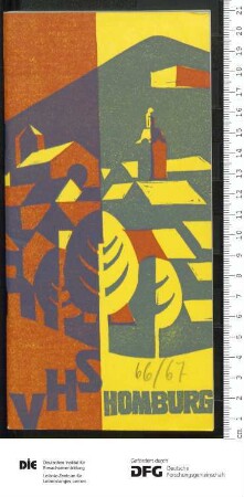 Programm Jahr 1966/1967