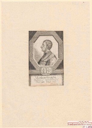 Ulrich (III.) Starck, Nürnberger Patrizier; geb. 1484; gest. 1549