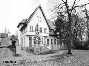 Gasdruckreglerstation mit Bürogebäude; Berlin, Steglitz-Zehlendorf