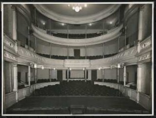 Stadttheater, Bautzen: Ansicht Zuschauerraum
