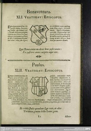 Paulus. XLII. Vratislav. Episcopus