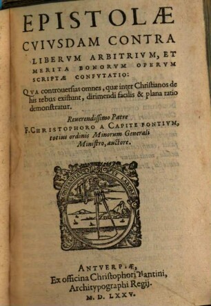 De libero Arbitrio et Meritis bonorum Operum Assertio