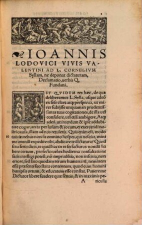 Ioannis Lodovici Vivis Valentini Declamationes Sex