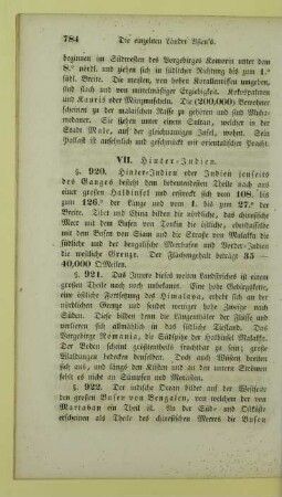VII. Hinter-Indien